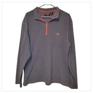 Chaps Sport Men’s XL Quarter Zip Fleece Pullover